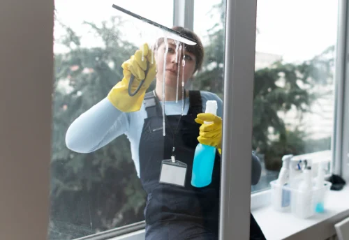 Nettoyage de vitres intérieures et extérieures au Causé